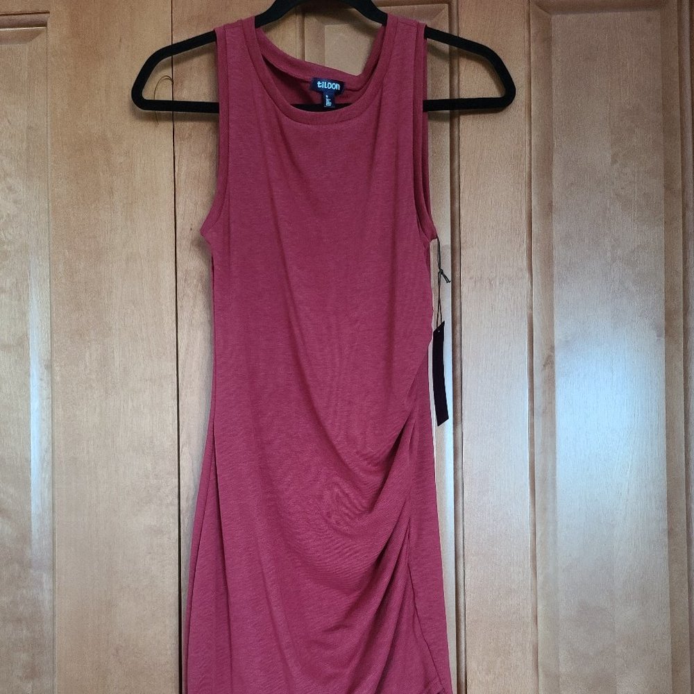 Faux wrap dress